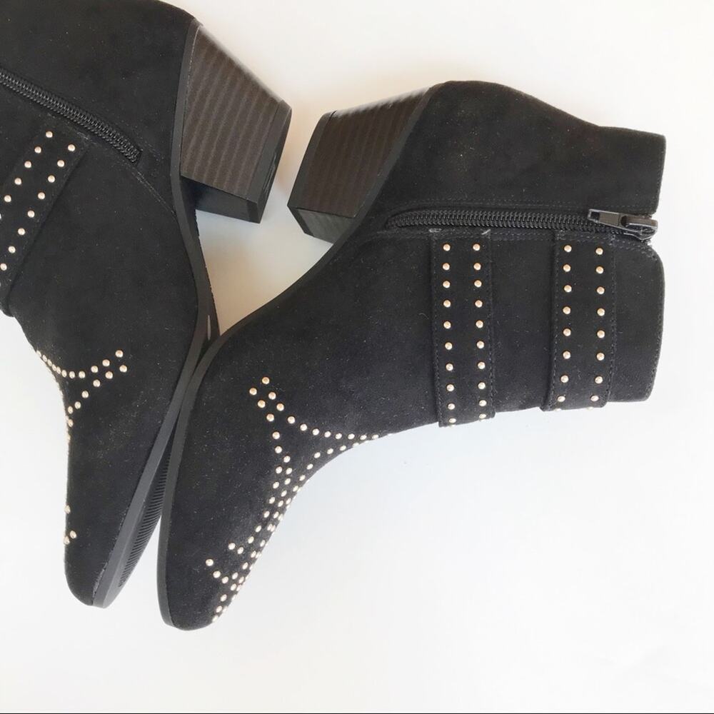 I.N.C Studded Ankle Boot Black - Picture 4 of 8